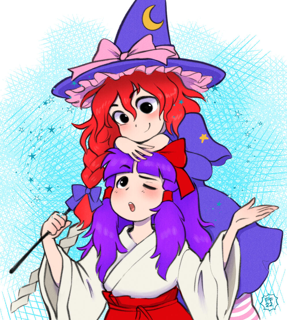 Reimu & Marisa