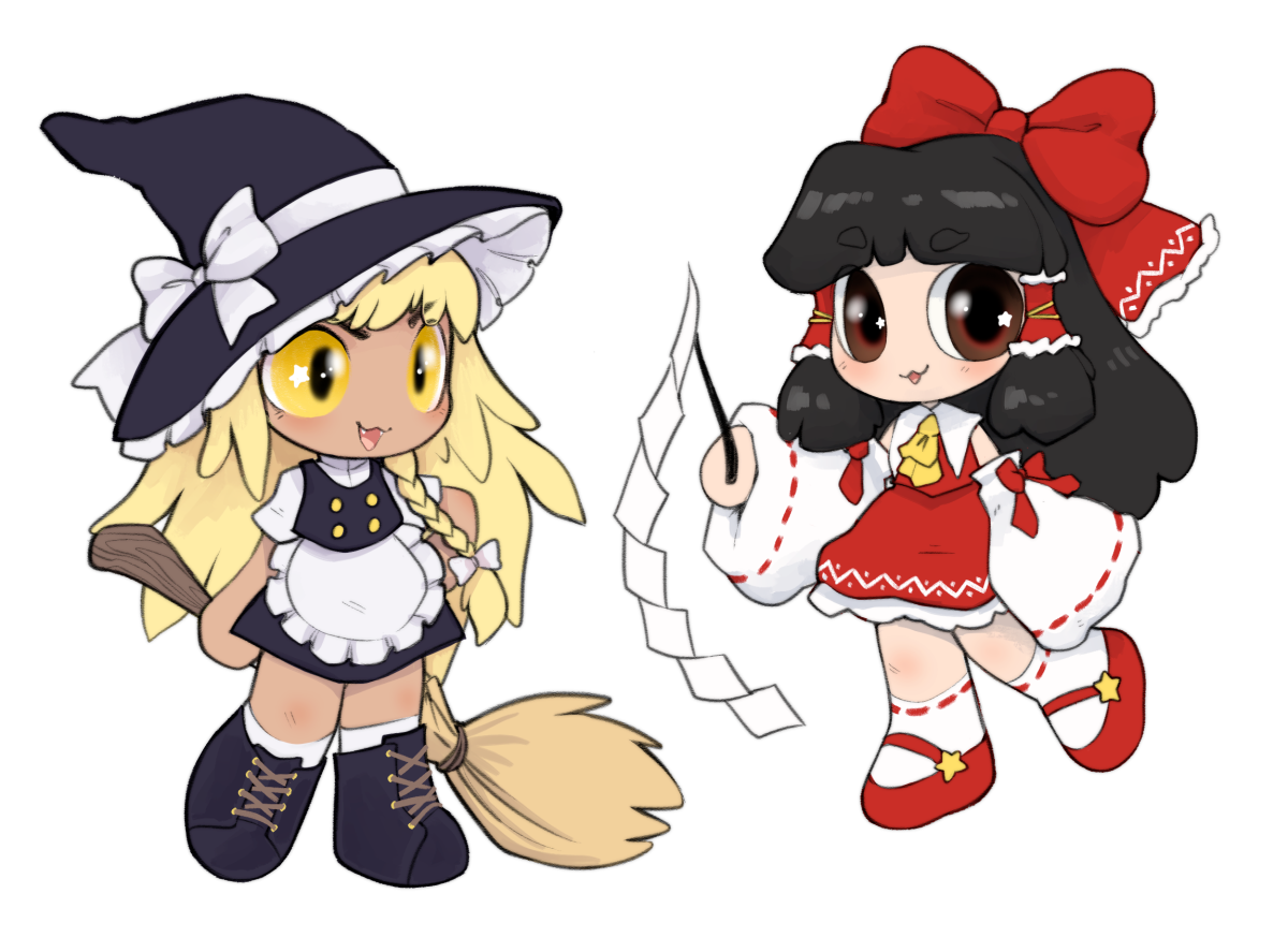marisa & reimu